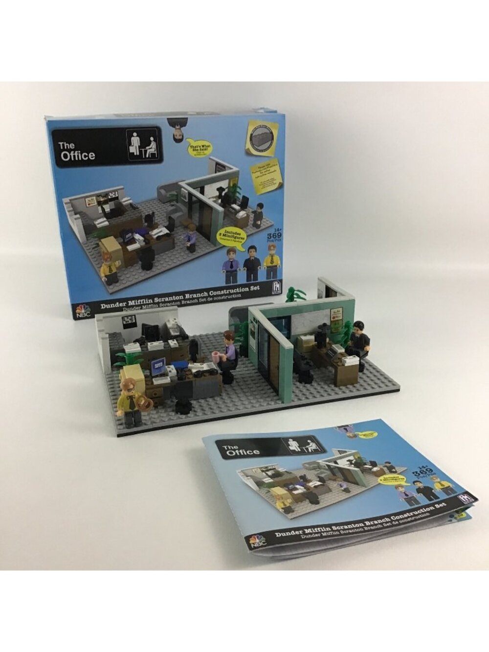 NBC The Office Dunder Mifflin Scranton Branch Construction Set Minifigures 99%